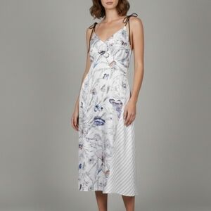 LOVE By gap Y2K Style Slip Dress Size M Butterfly Babydoll Midi